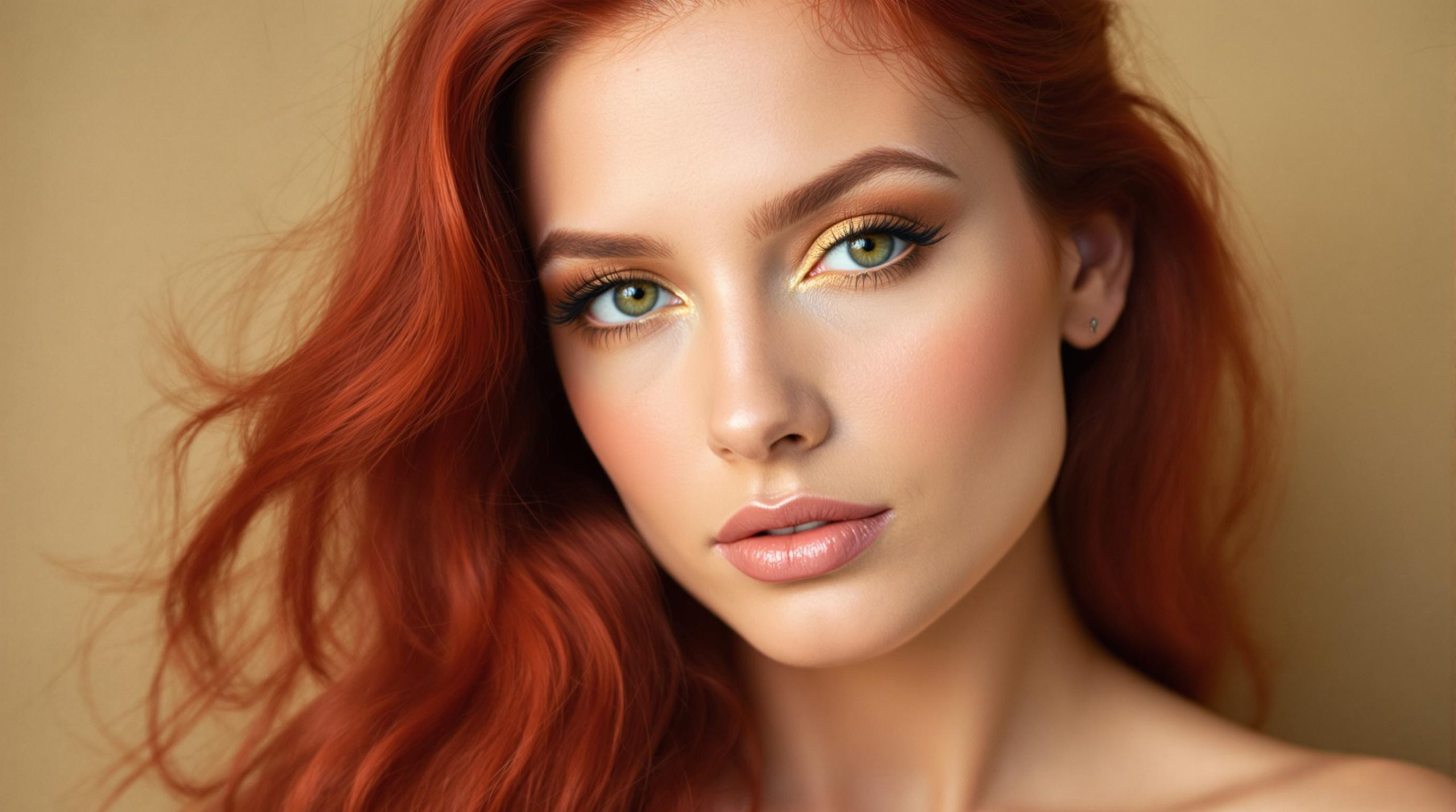 Maquillage pour rousses aux yeux verts : Conseils et astuces - Estelle Beauté