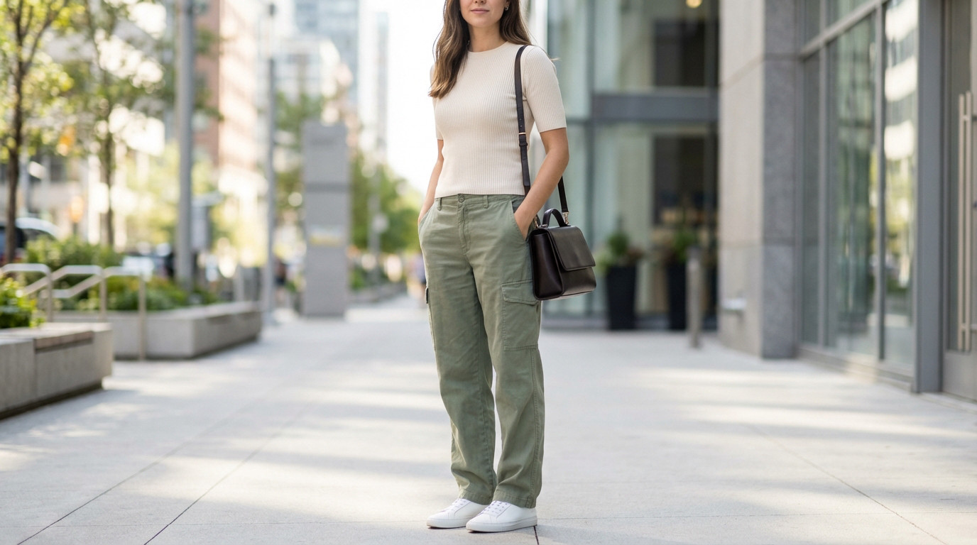 Pantalón cargo mujer 2025: cómo llevarlo con estilo